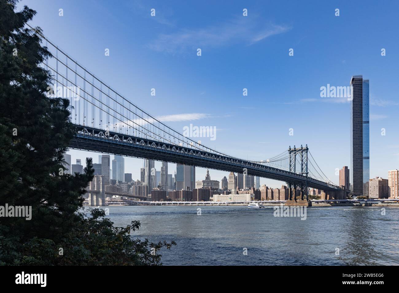 New York, Manhattan, ponti Foto Stock