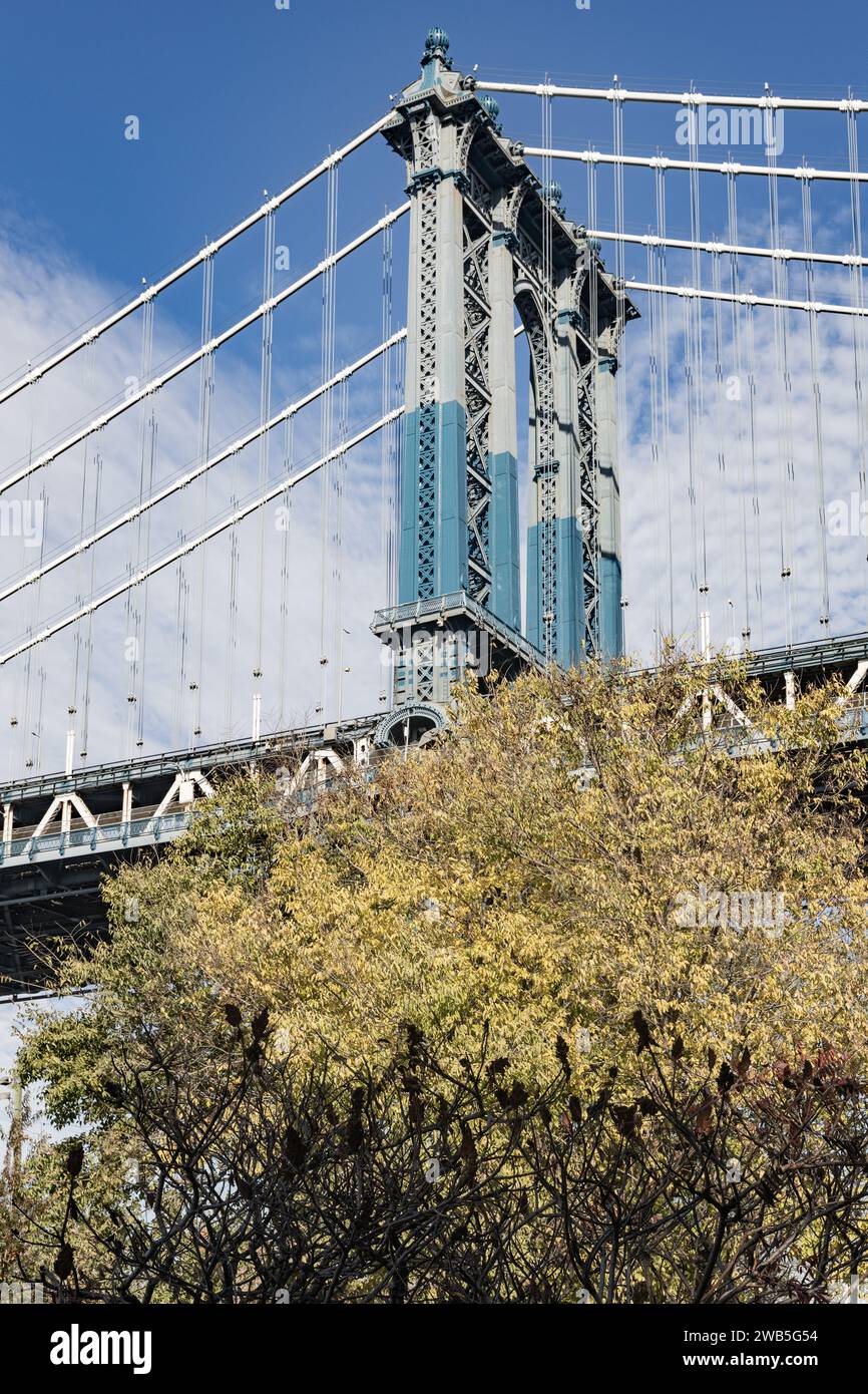 New York, Manhattan, ponti Foto Stock