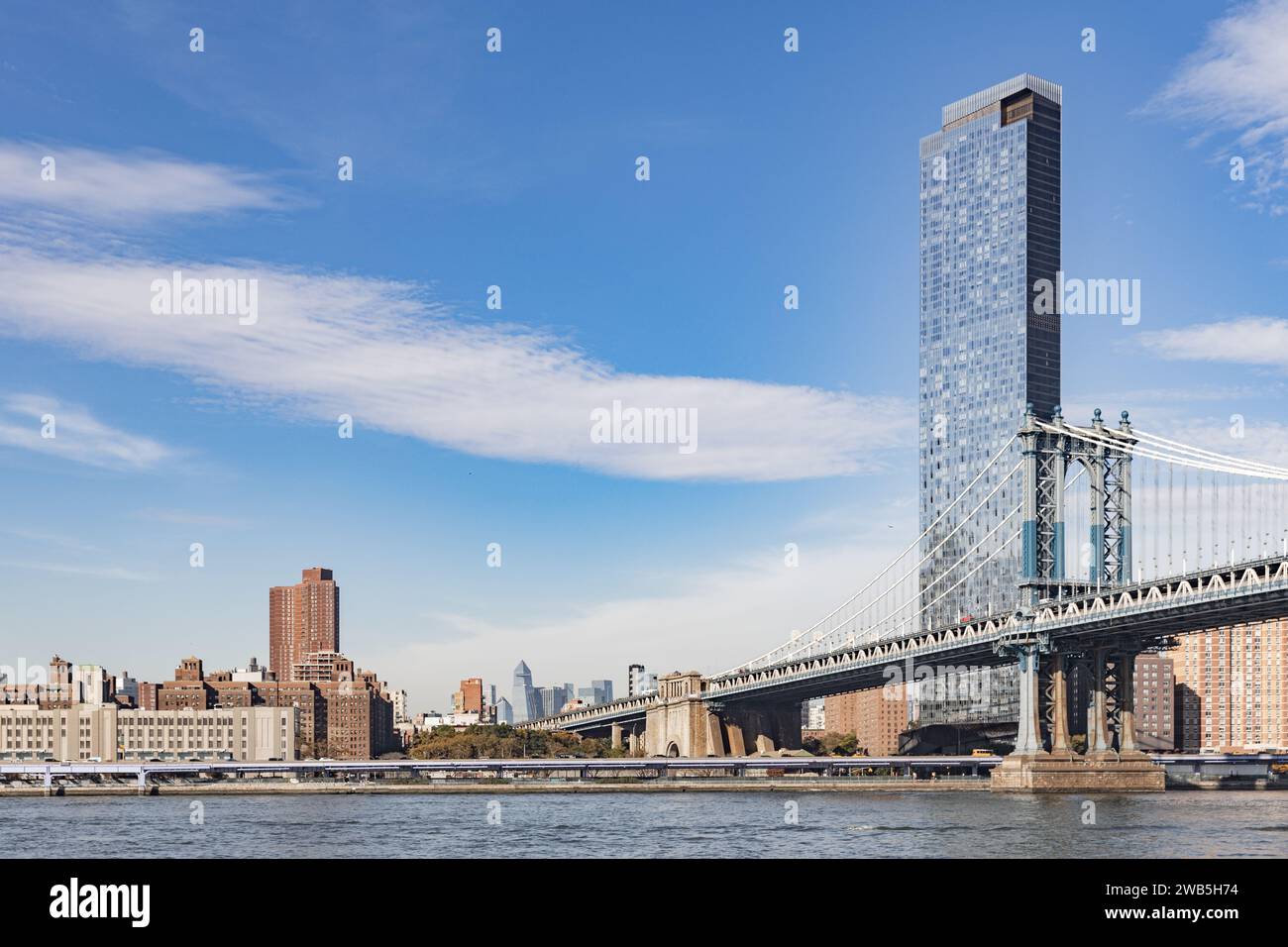 New York, Manhattan, ponti Foto Stock