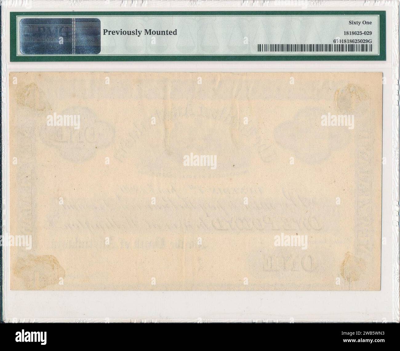 1 sterlina - Bank of Australasia, nuova Zelanda (1889) Confucians 02. Foto Stock