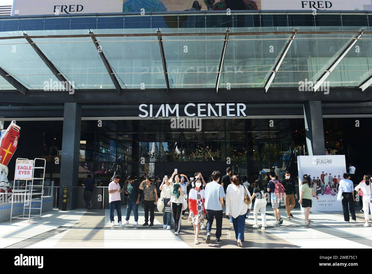 Centro commerciale Siam Center, Bangkok, Thailandia. Foto Stock