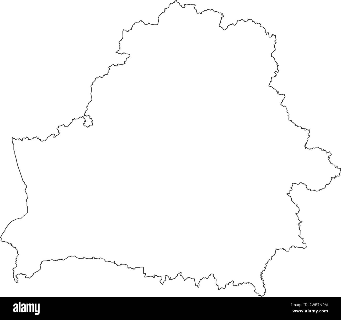 Icona mappa Bielorussia disegno illustrativo vettoriale Illustrazione Vettoriale