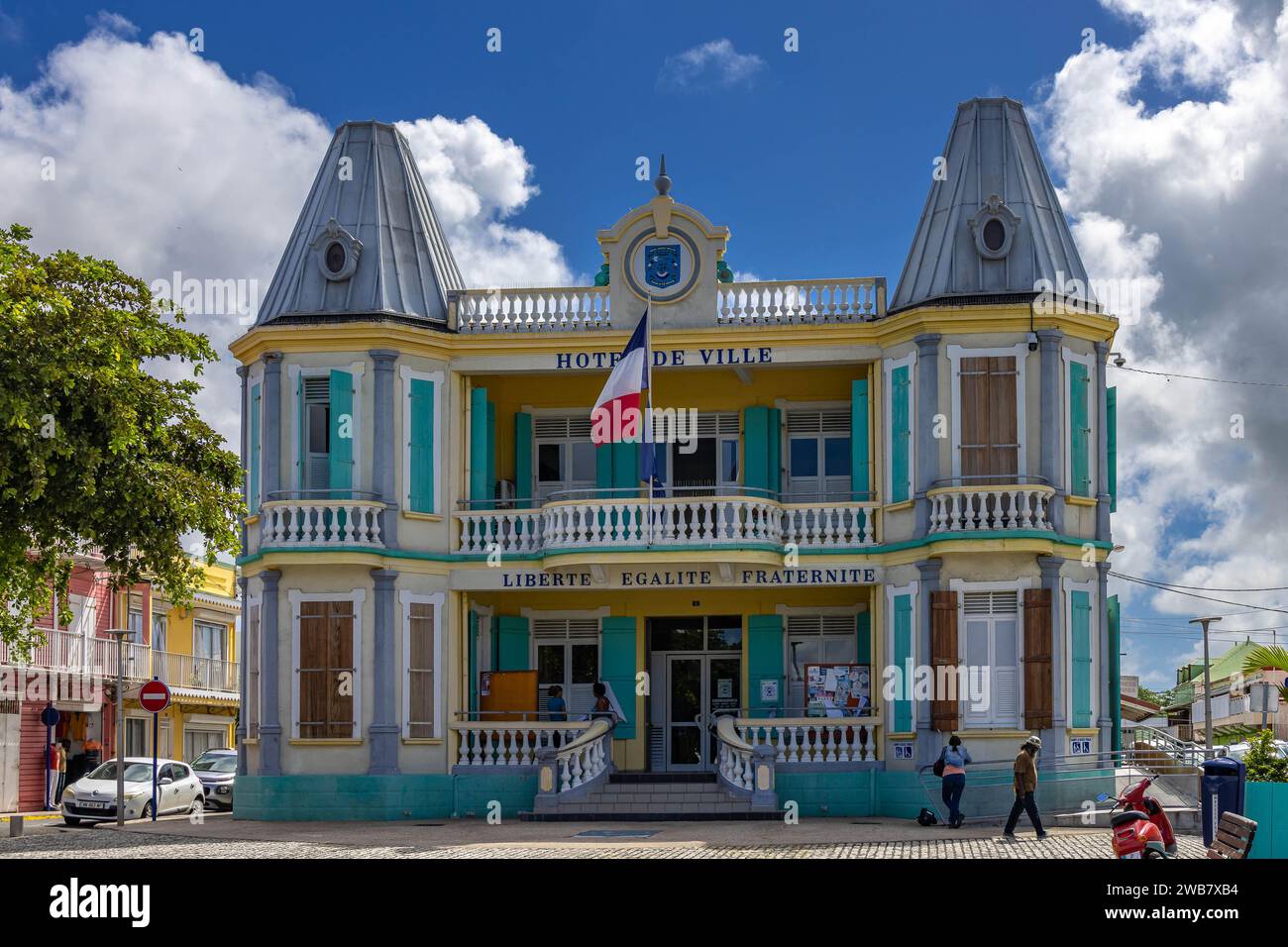 GUADALUPA, GRANDE-TERRE, LE MOULE, MUNICIPIO Foto Stock