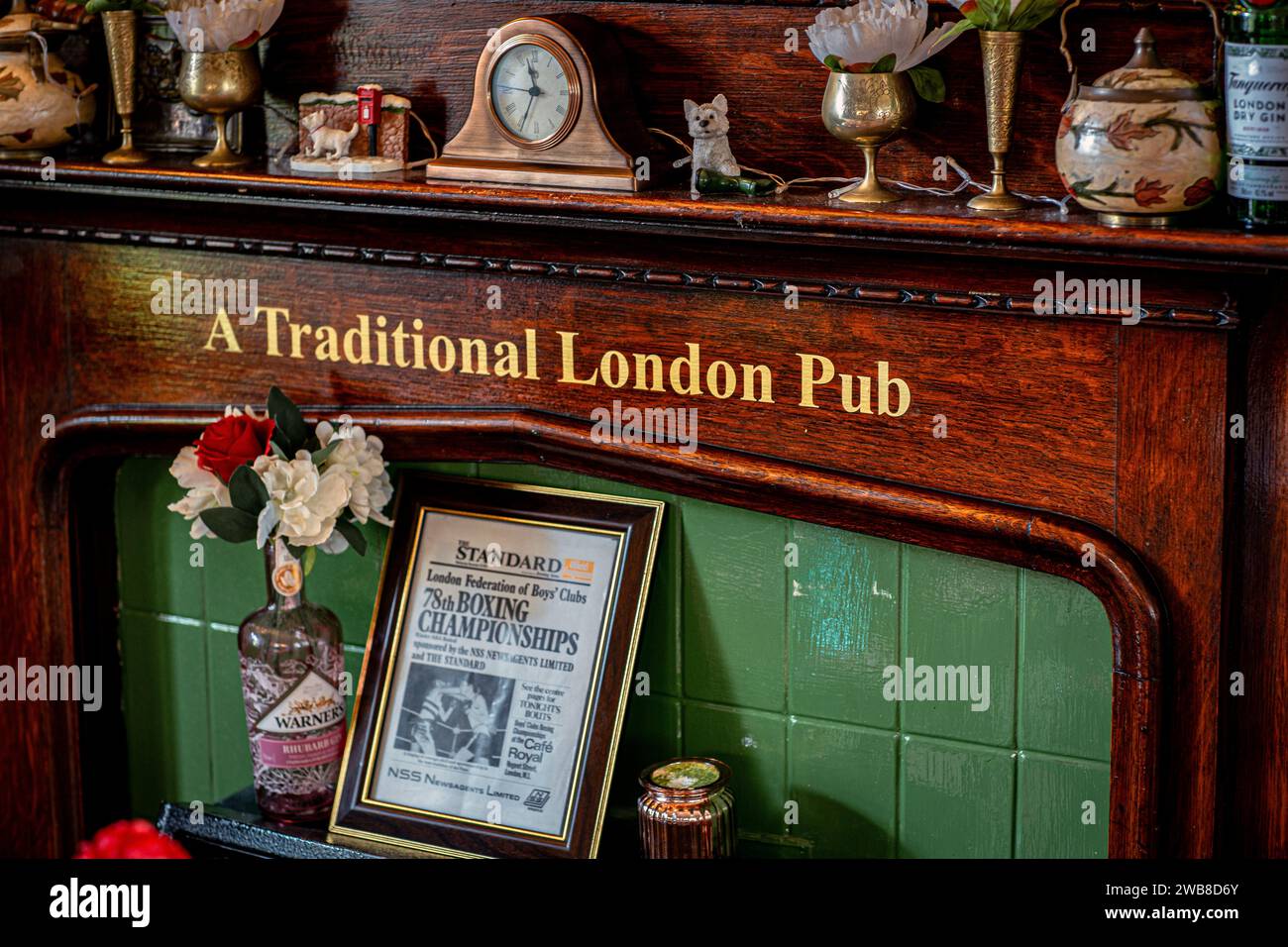 Il tradizionale pub londinese Dacre Arms a Blackheath, Londra, Regno Unito Foto Stock