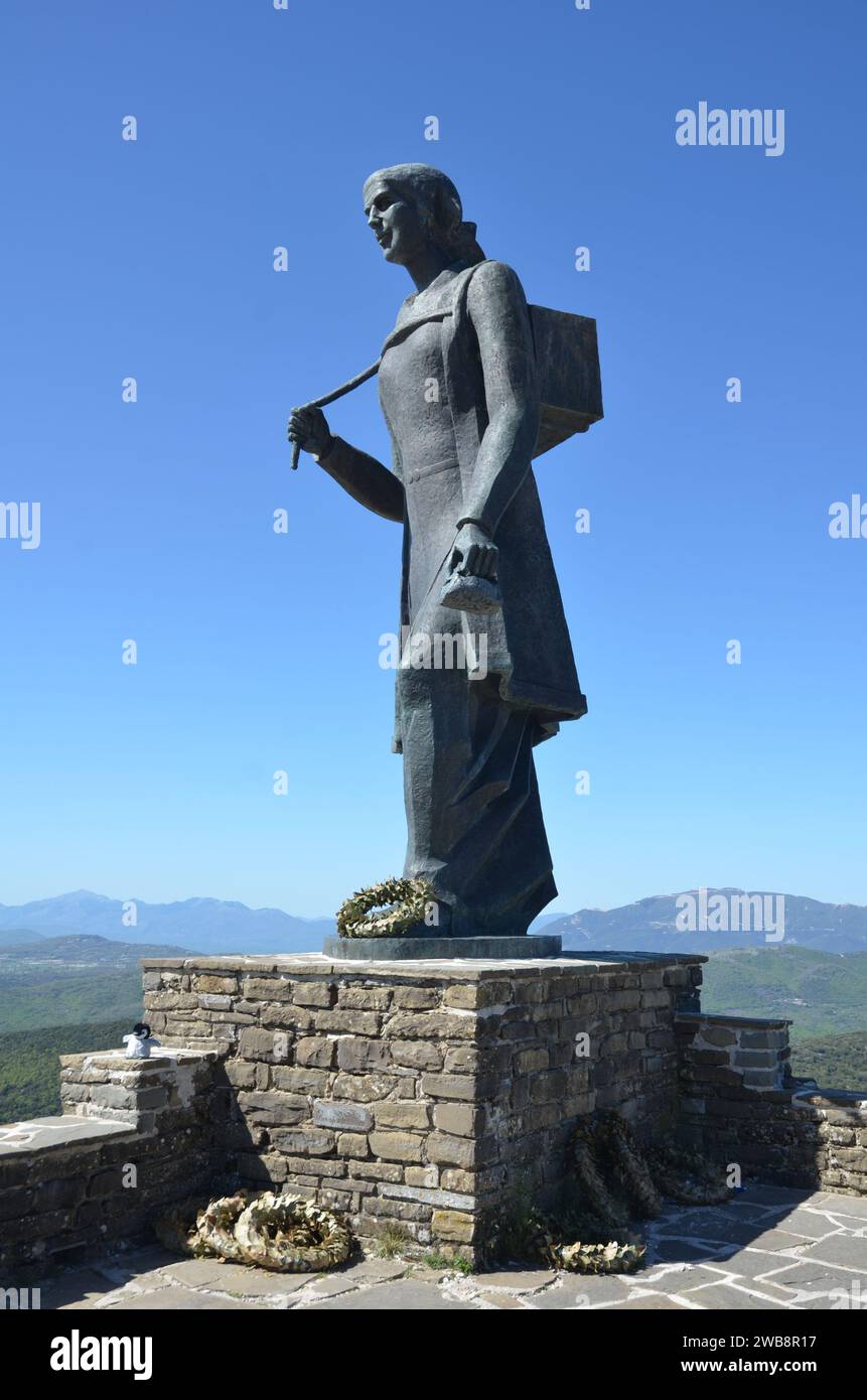 Grecia, nord-occidentale, regione dell'Epiro, monumento Ioannina Kalpaki, Zagoria vilagges, Kipoi e Tsepelovo Foto Stock