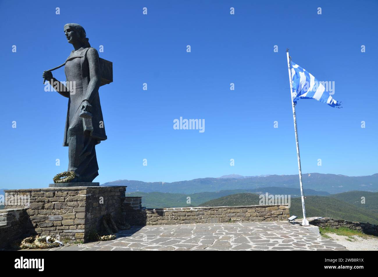 Grecia, nord-occidentale, regione dell'Epiro, monumento Ioannina Kalpaki, Zagoria vilagges, Kipoi e Tsepelovo Foto Stock