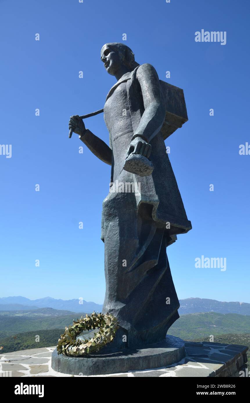 Grecia, nord-occidentale, regione dell'Epiro, monumento Ioannina Kalpaki, Zagoria vilagges, Kipoi e Tsepelovo Foto Stock