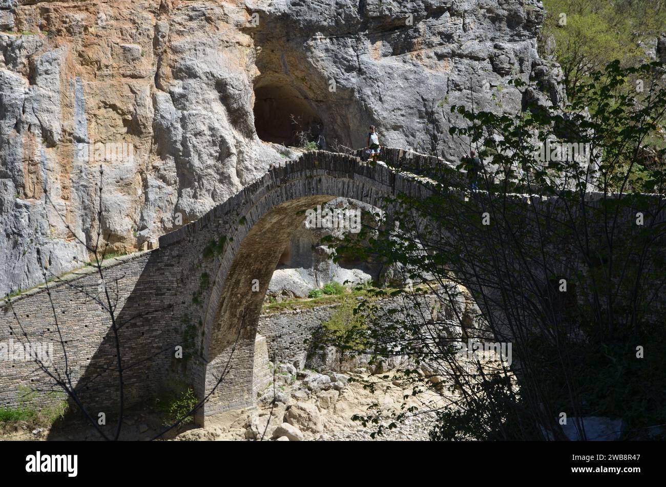 Grecia, nord-occidentale, regione dell'Epiro, monumento Ioannina Kalpaki, Zagoria vilagges, Kipoi e Tsepelovo Foto Stock
