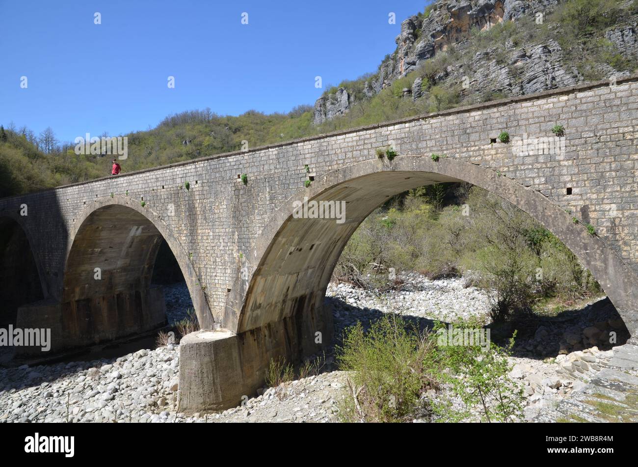 Grecia, nord-occidentale, regione dell'Epiro, monumento Ioannina Kalpaki, Zagoria vilagges, Kipoi e Tsepelovo Foto Stock