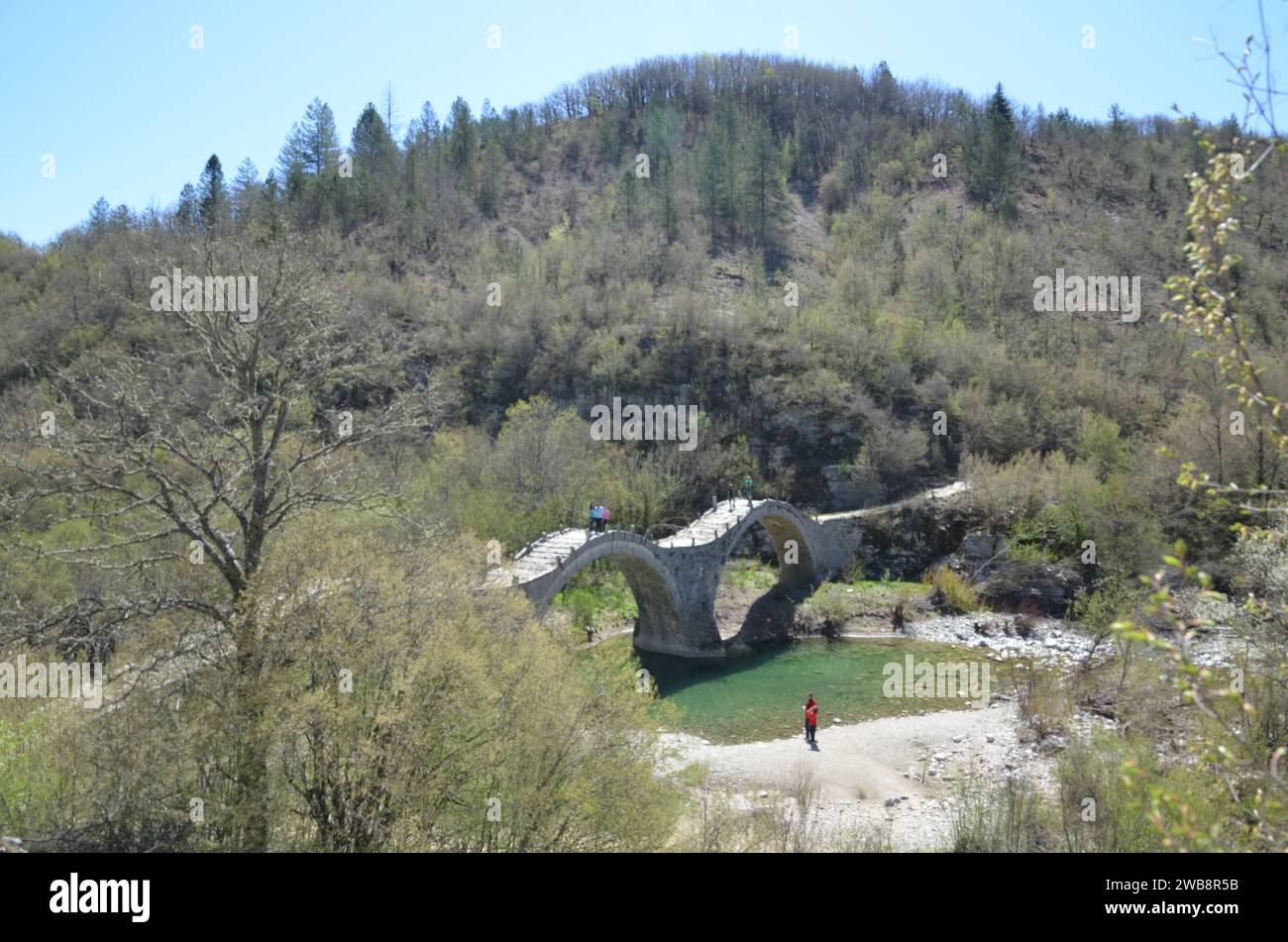 Grecia, nord-occidentale, regione dell'Epiro, monumento Ioannina Kalpaki, Zagoria vilagges, Kipoi e Tsepelovo Foto Stock