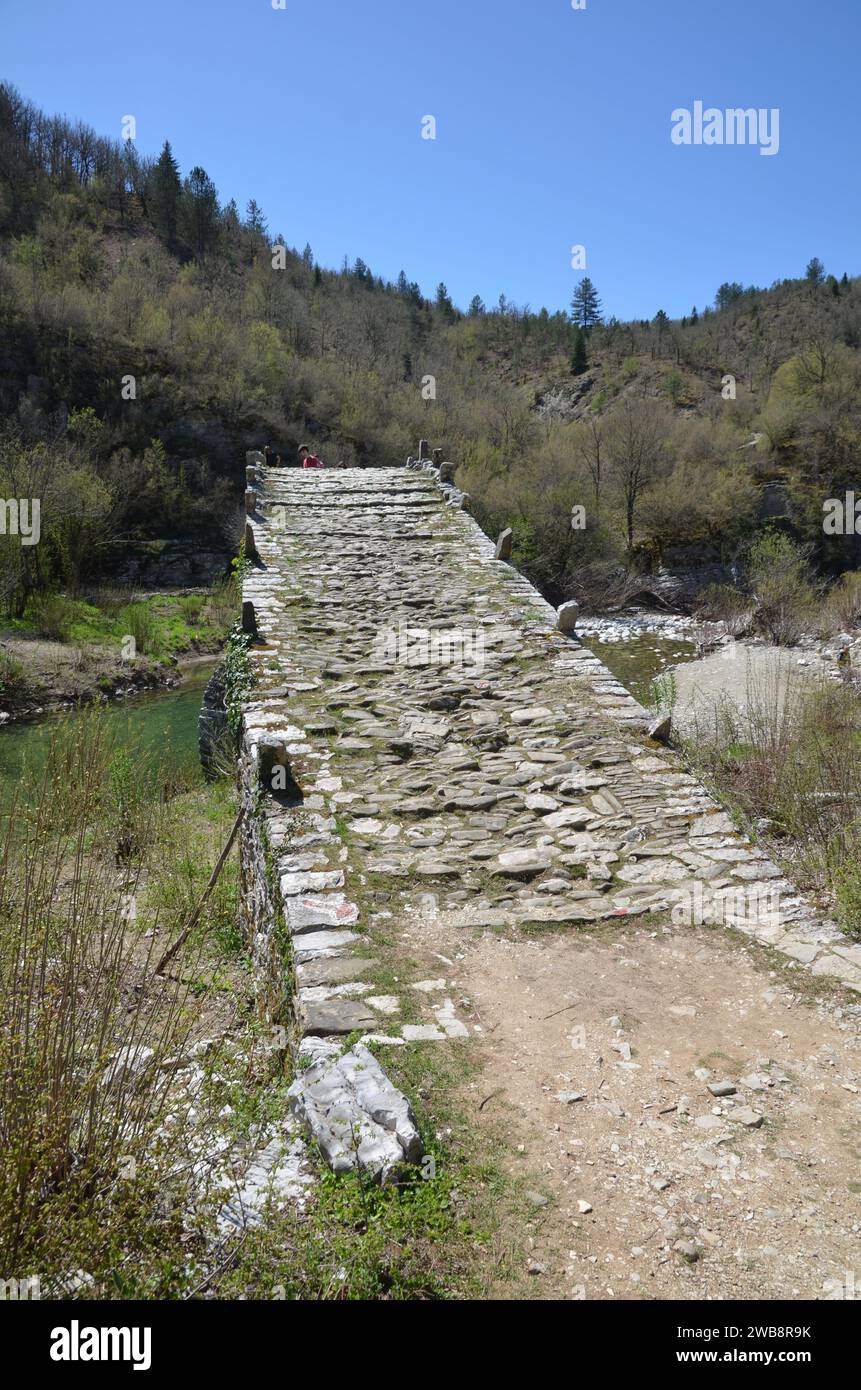 Grecia, nord-occidentale, regione dell'Epiro, monumento Ioannina Kalpaki, Zagoria vilagges, Kipoi e Tsepelovo Foto Stock