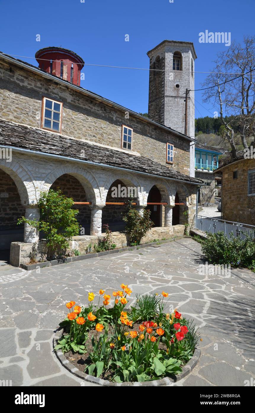 Grecia, nord-occidentale, regione dell'Epiro, monumento Ioannina Kalpaki, Zagoria vilagges, Kipoi e Tsepelovo Foto Stock