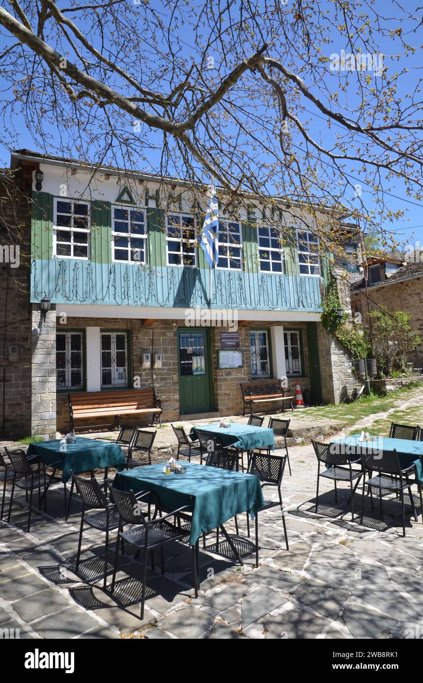 Grecia, nord-occidentale, regione dell'Epiro, monumento Ioannina Kalpaki, Zagoria vilagges, Kipoi e Tsepelovo Foto Stock