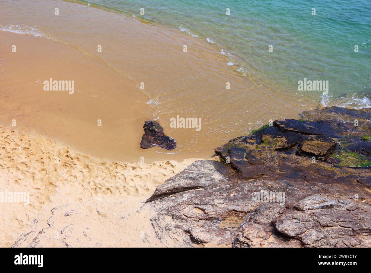 Spiaggia brasiliano - Joao Fernando Spiaggia di Buzios (nello stato di Rio de Janeiro). Foto Stock