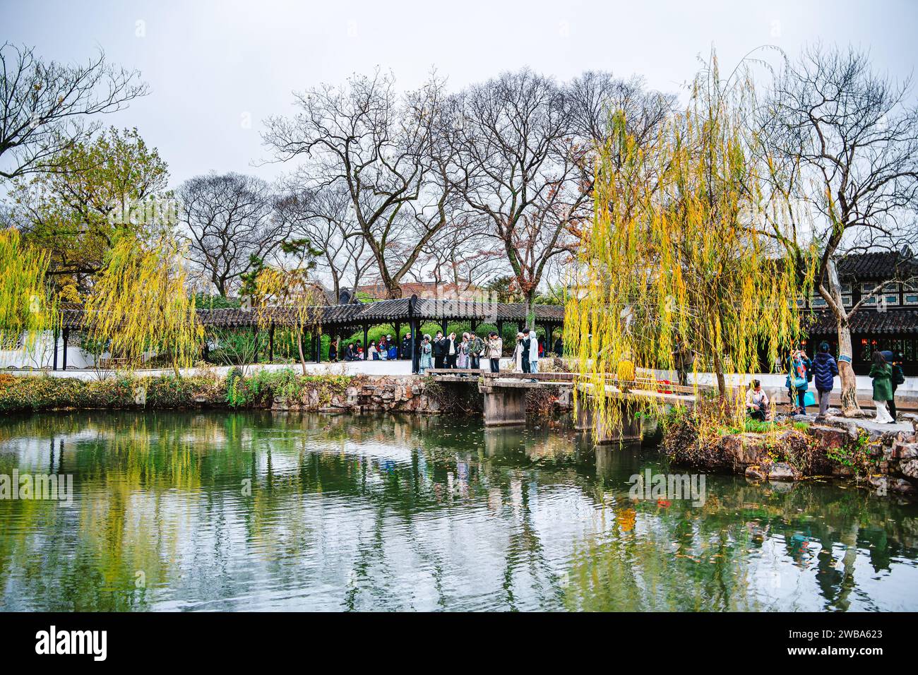 Suzhou, Cina: Umile giardino degli amministratori Foto Stock