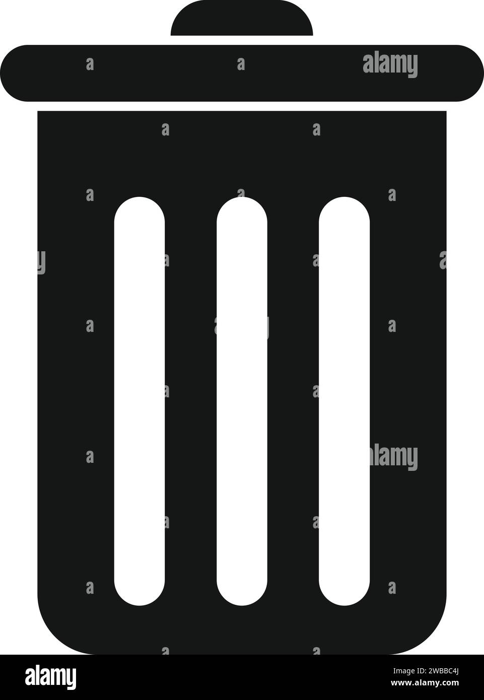 Icona cartella filtro cestino vettore semplice. Caricamento online. Elettronica digitale Illustrazione Vettoriale