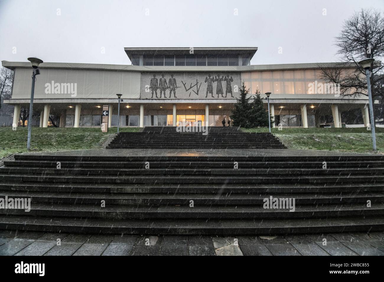 Museo della Jugoslavia: Sala del 25 maggio. Belgrado, Serbia Foto Stock