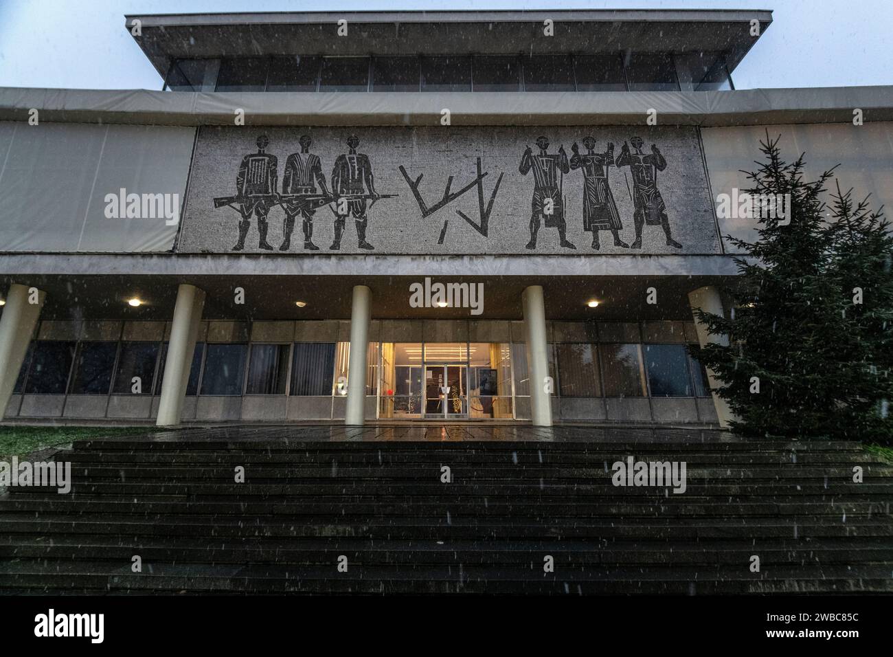 Museo della Jugoslavia: Sala del 25 maggio. Belgrado, Serbia Foto Stock