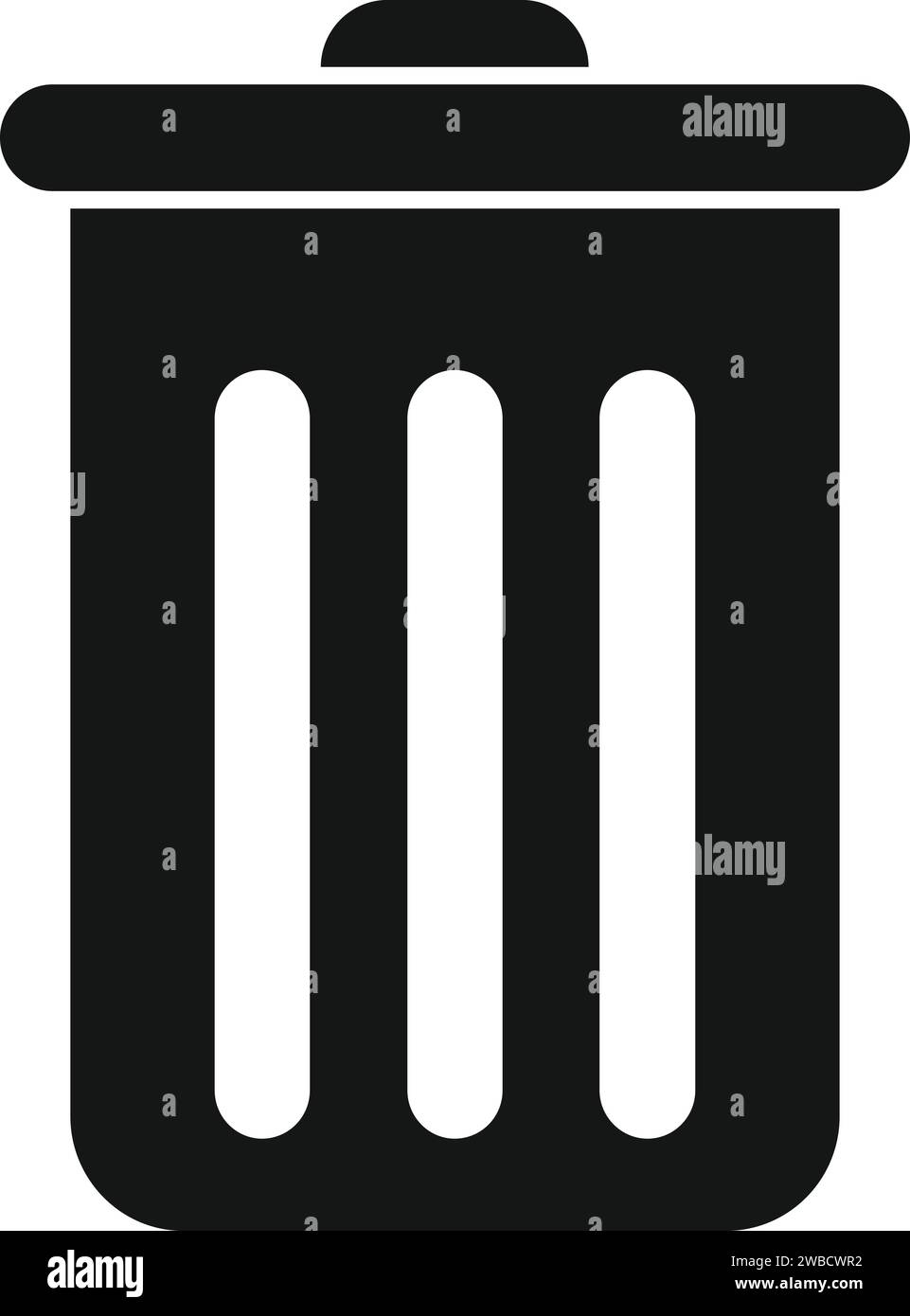 Icona cartella filtro cestino vettore semplice. Caricamento online. Elettronica digitale Illustrazione Vettoriale