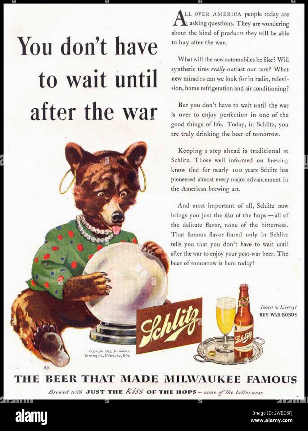 Poster pubblicitari vintage, casa, cibo e bevande Foto Stock