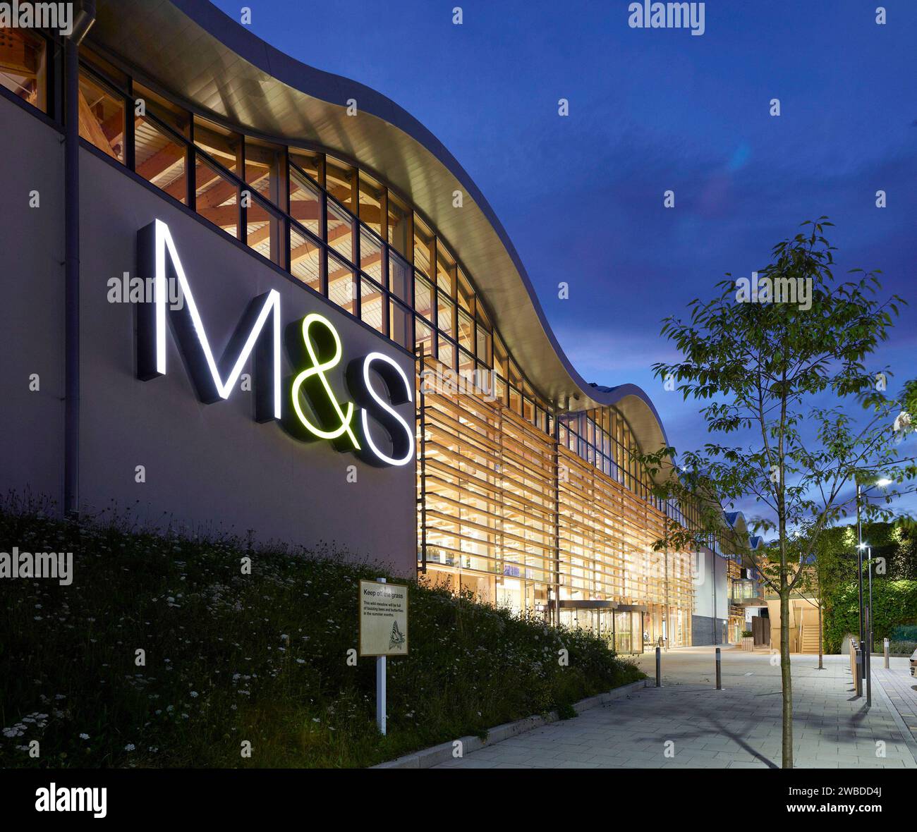 Marks and Spencer Store, Cheshire Oaks, Inghilterra nord-occidentale, Regno Unito Foto Stock