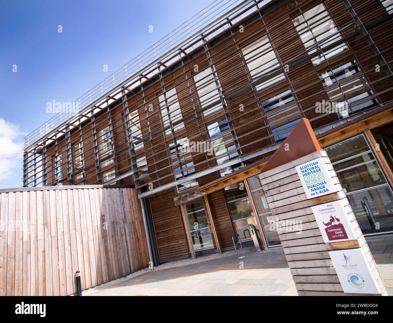 L'edificio Scottish Natural Heritage, Inverness, Highland Scotland, Regno Unito Foto Stock