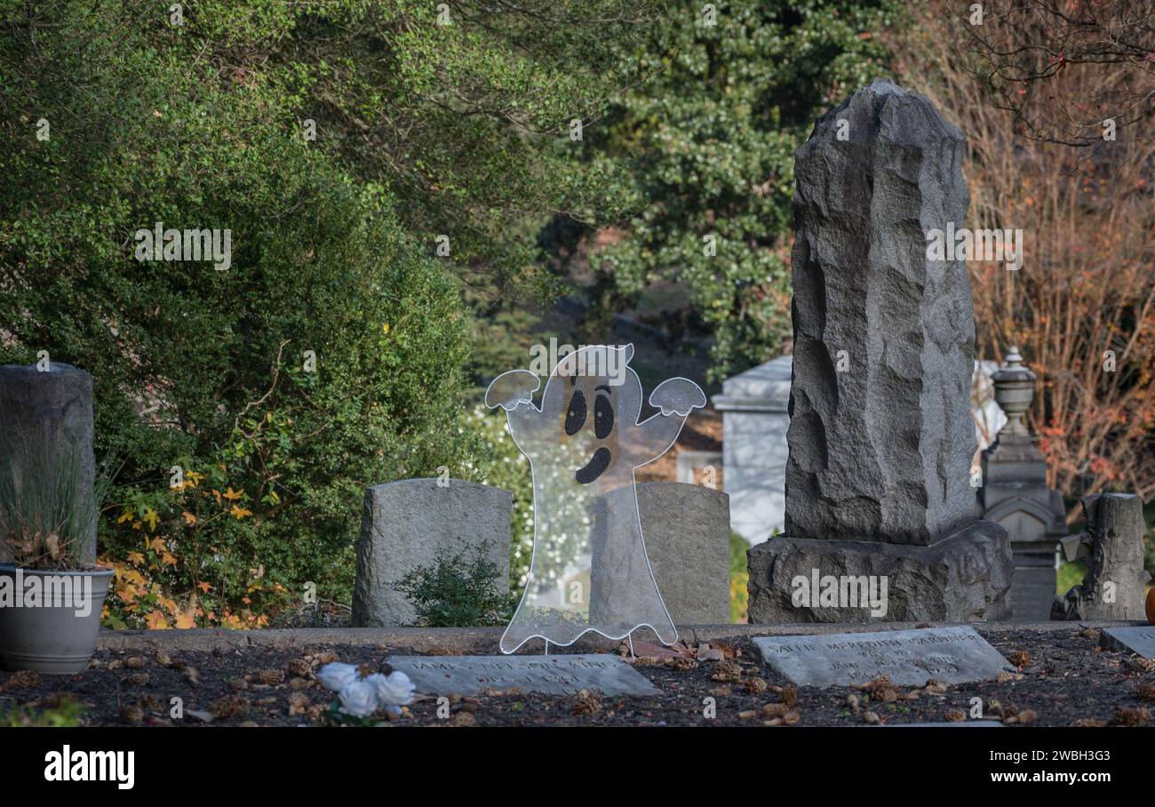 L'Hollywood Cemetery è un cimitero storico di Richmond, Virginia Foto Stock