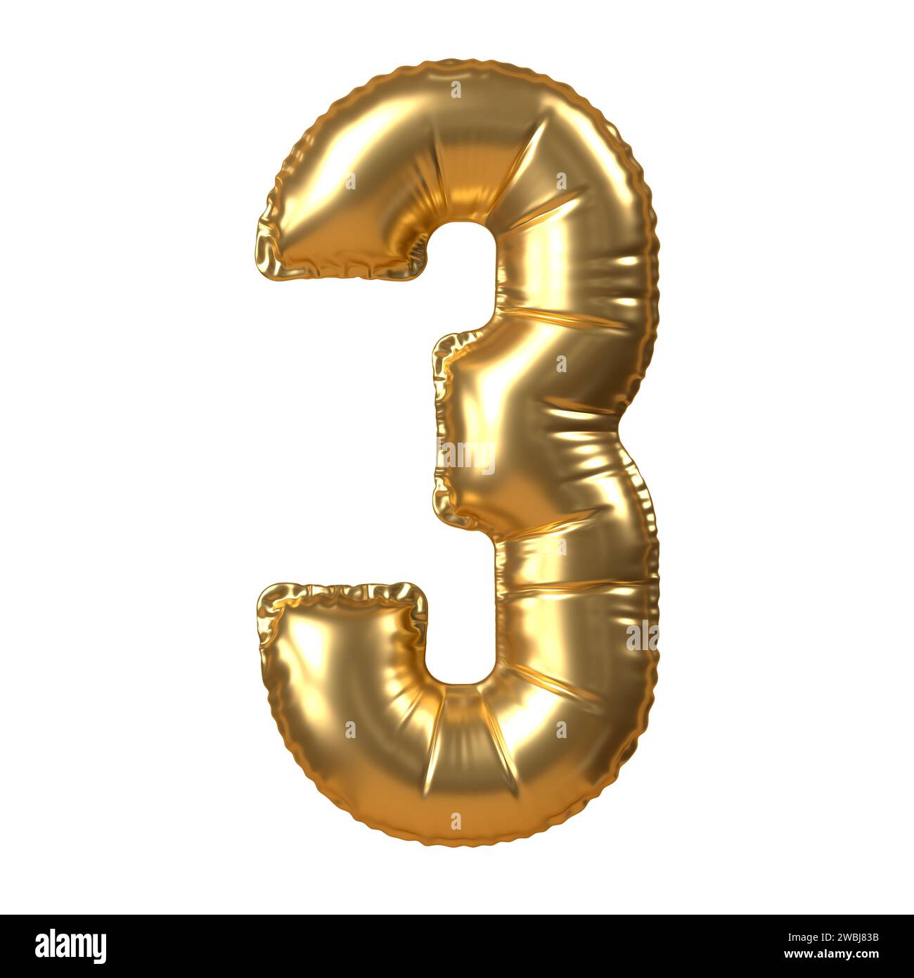 Pallone d'oro numero 3 Foto Stock