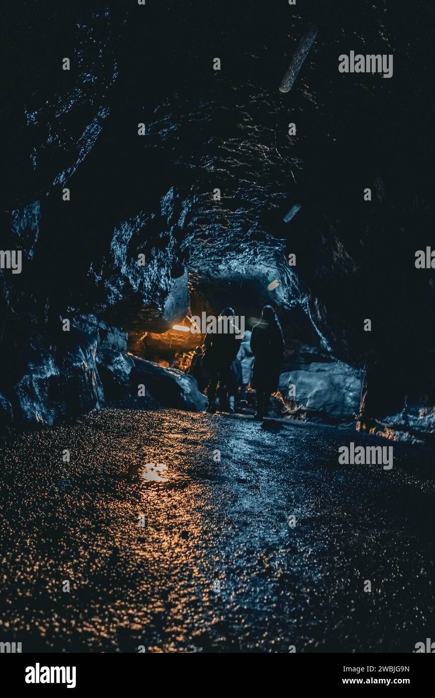 Schillat Höhle Foto Stock