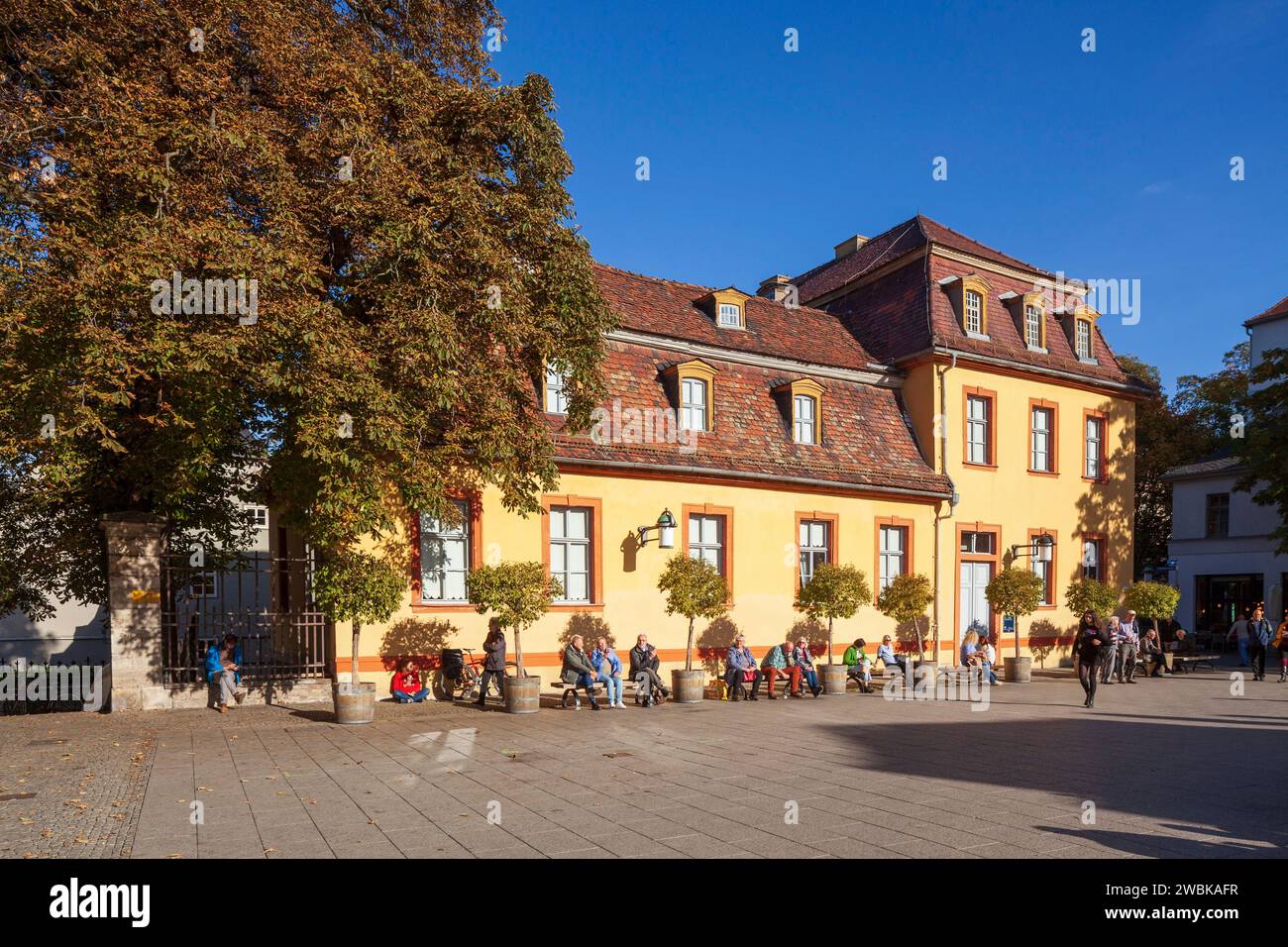 Wittumspalais, Weimar, Turingia, Germania, Europa Foto Stock