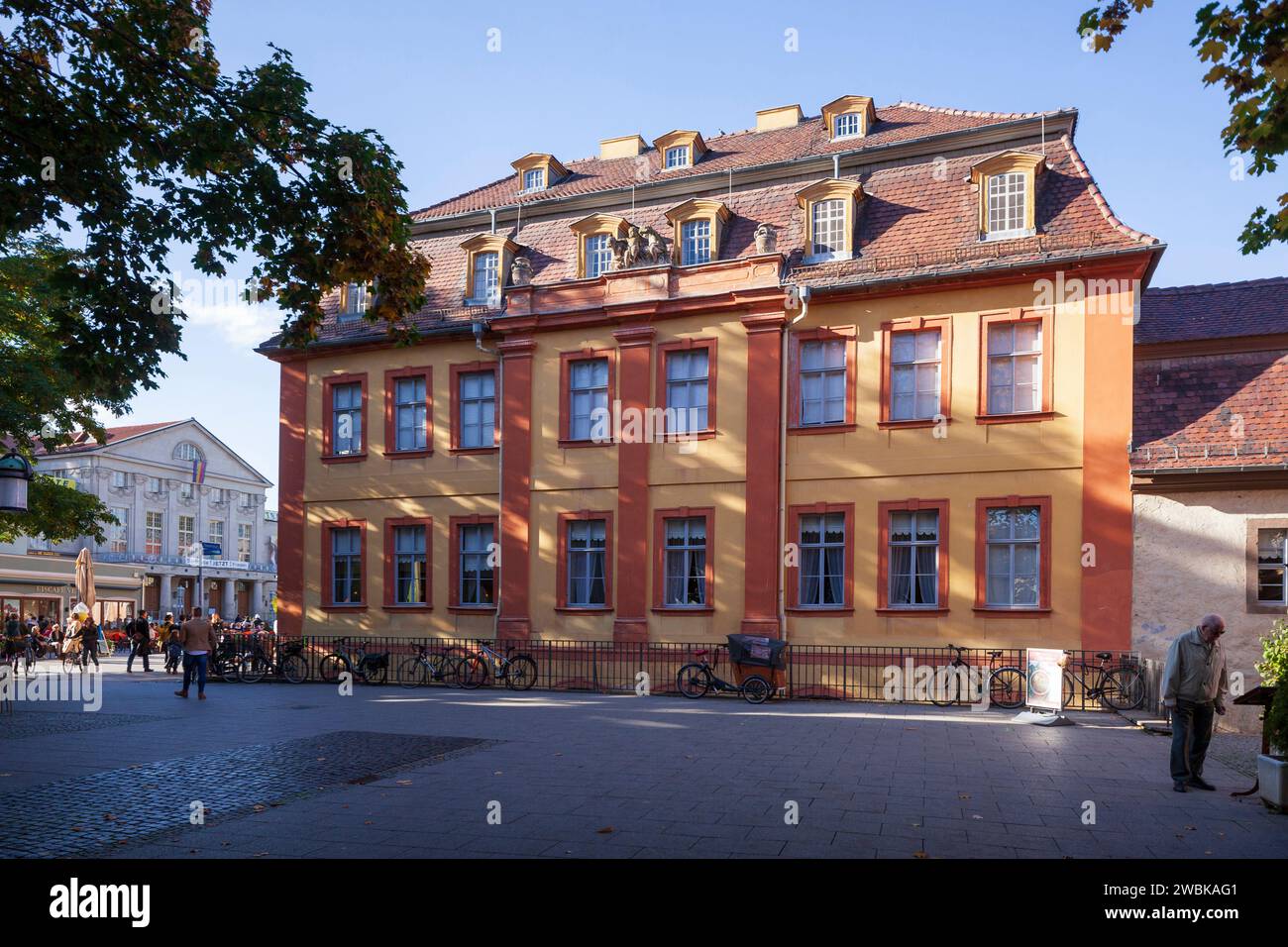 Wittumspalais, Weimar, Turingia, Germania, Europa Foto Stock