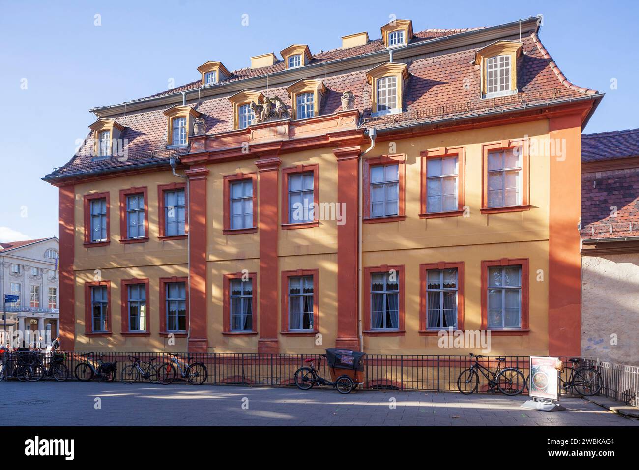 Wittumspalais, Weimar, Turingia, Germania, Europa Foto Stock