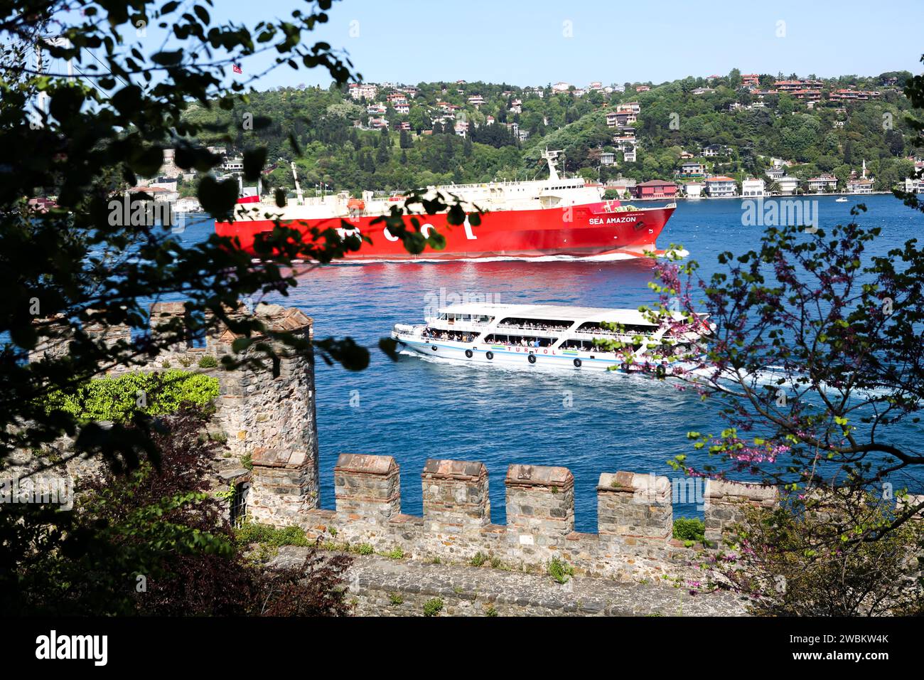 Fortezza Rumeli di Istanbul Foto Stock