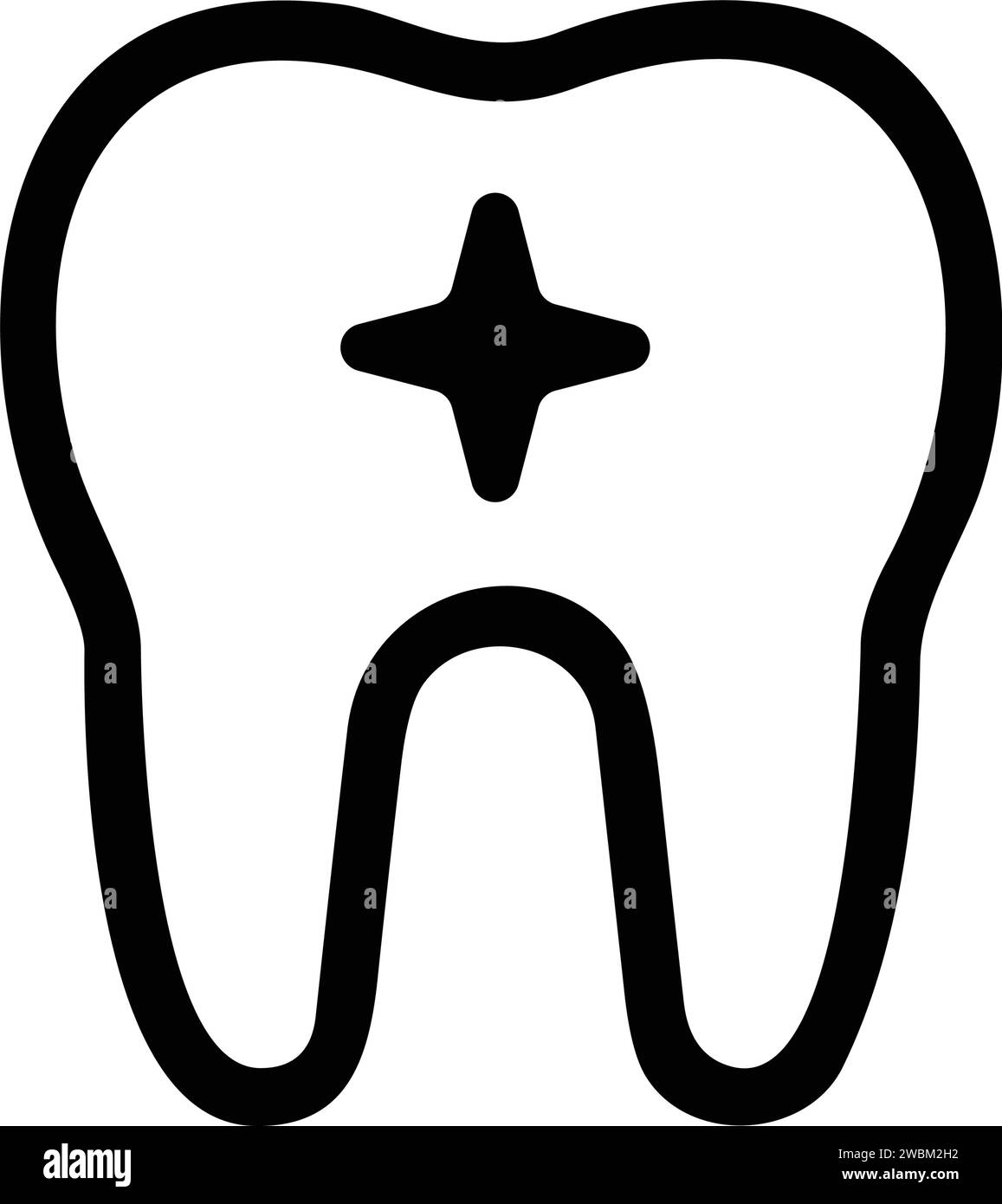 Icona dentale. Dentista, cura, malattia, sbiancamento dei denti, rimozione, rottura, canale radicolare, riempimento dei denti e denti saggezza. Illustrazione vettoriale Illustrazione Vettoriale