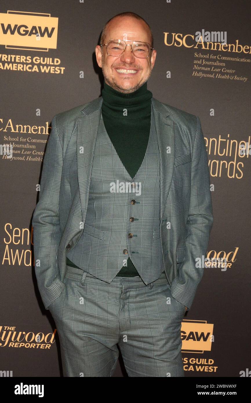 2023 Sentinel Awards al Writer's Guild of America Theater il 6 dicembre 2023 a Beverly Hills, CA con: Peter Paige Where: Beverly Hills, California, United States When: 06 Dec 2023 Credit: Nicky Nelson/WENN Foto Stock