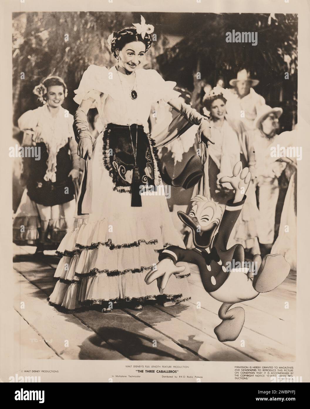 I tre Caballeros (RKO, 1945). Walt Disney Donald Duck Foto Stock
