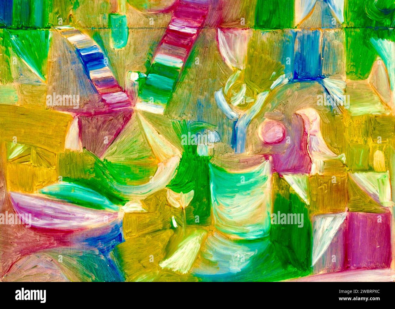 Paul Klee - due uccelli - 1919 Foto Stock