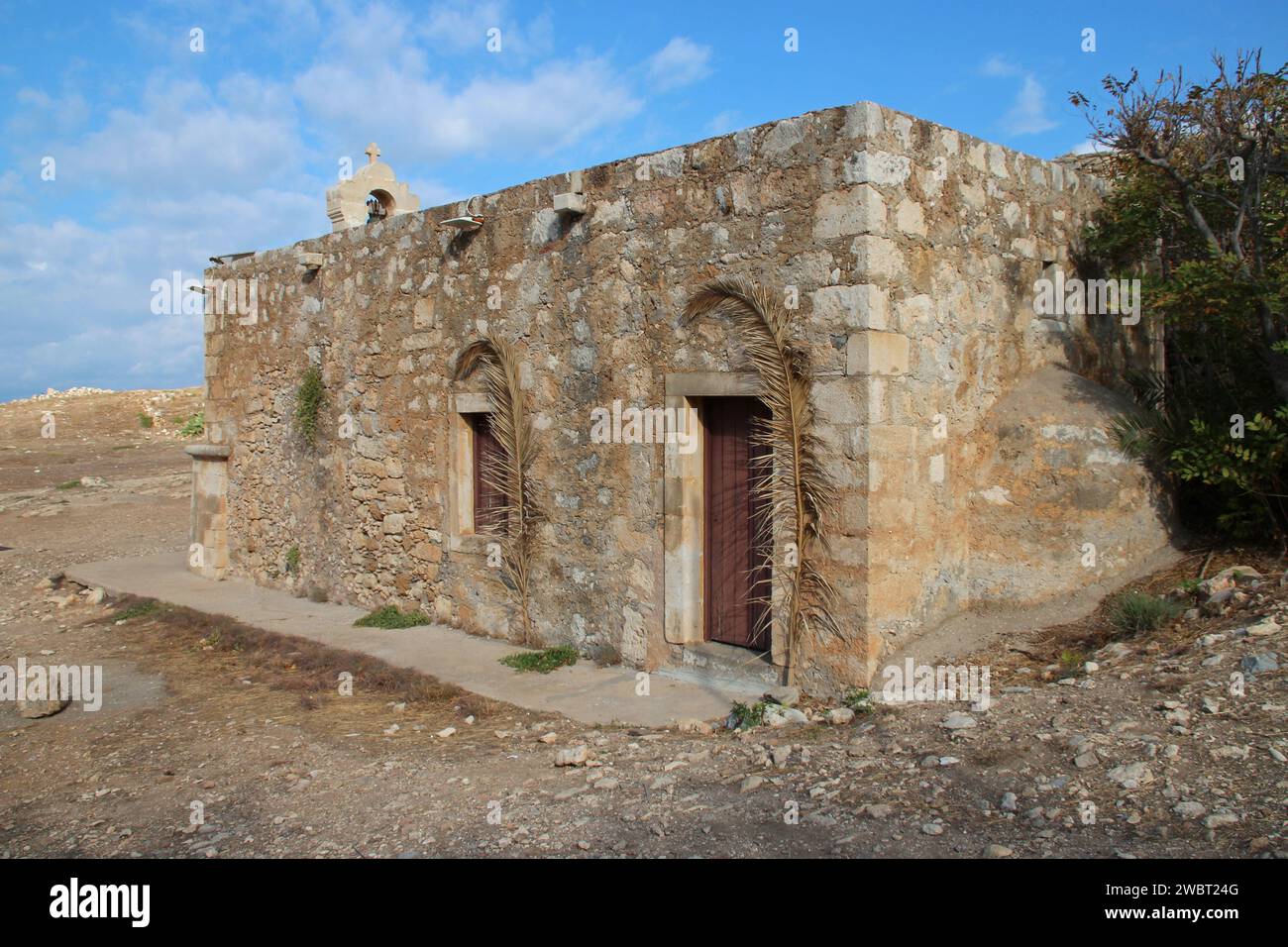 cappella di santa caterina nella fortezza venitiana di rethymno a creta, in grecia Foto Stock