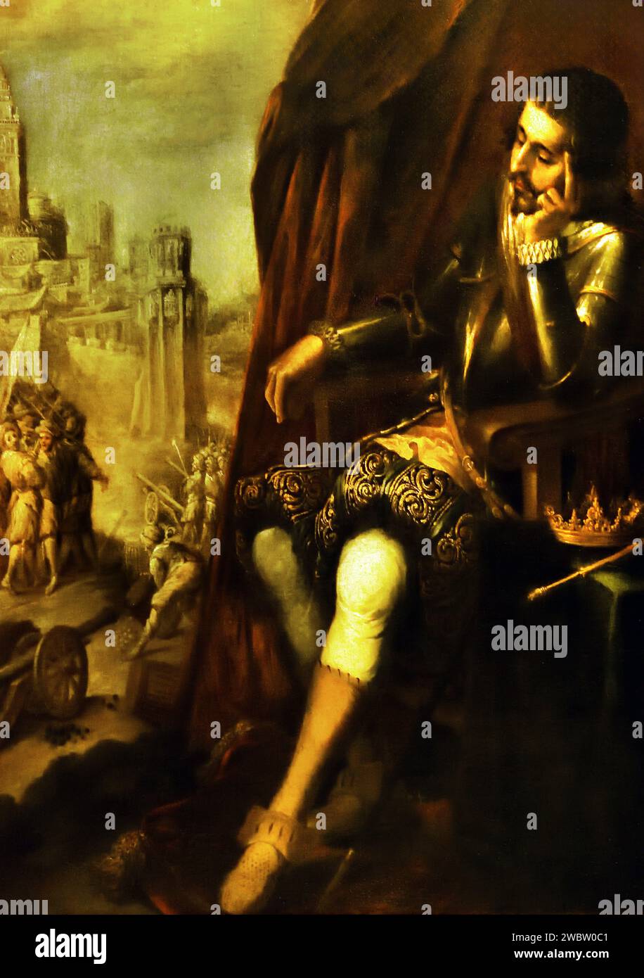 Il sogno di San Ferdinando 1672 Matías de Arteaga y Alfaro, anche Matias de Arteaga, . 1630–1704 è stato un pittore e incisore spagnolo Foto Stock