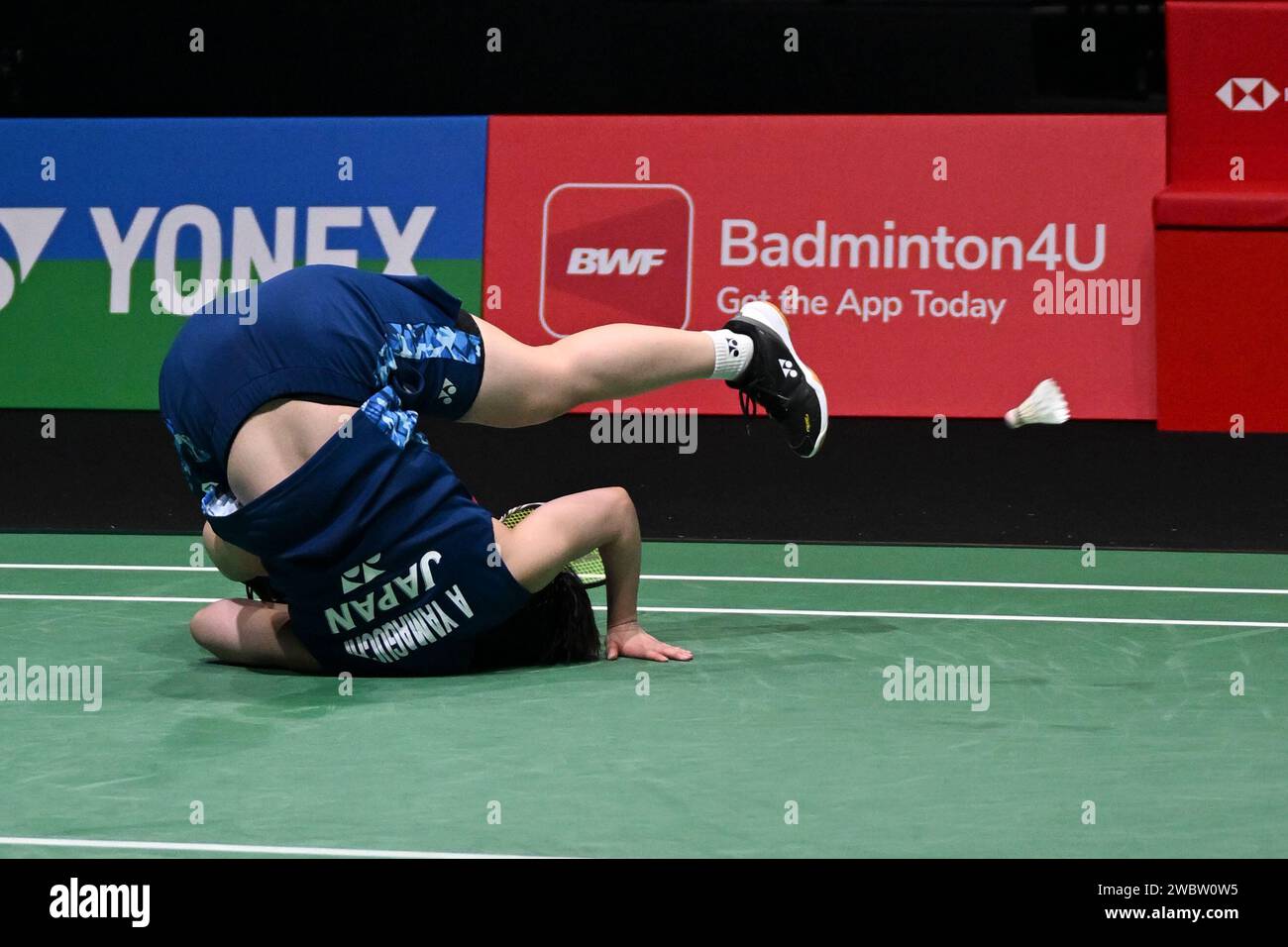 Kuala Lumpur, Malesia. 12 gennaio 2024. Zhang Yiman compete durante il ...