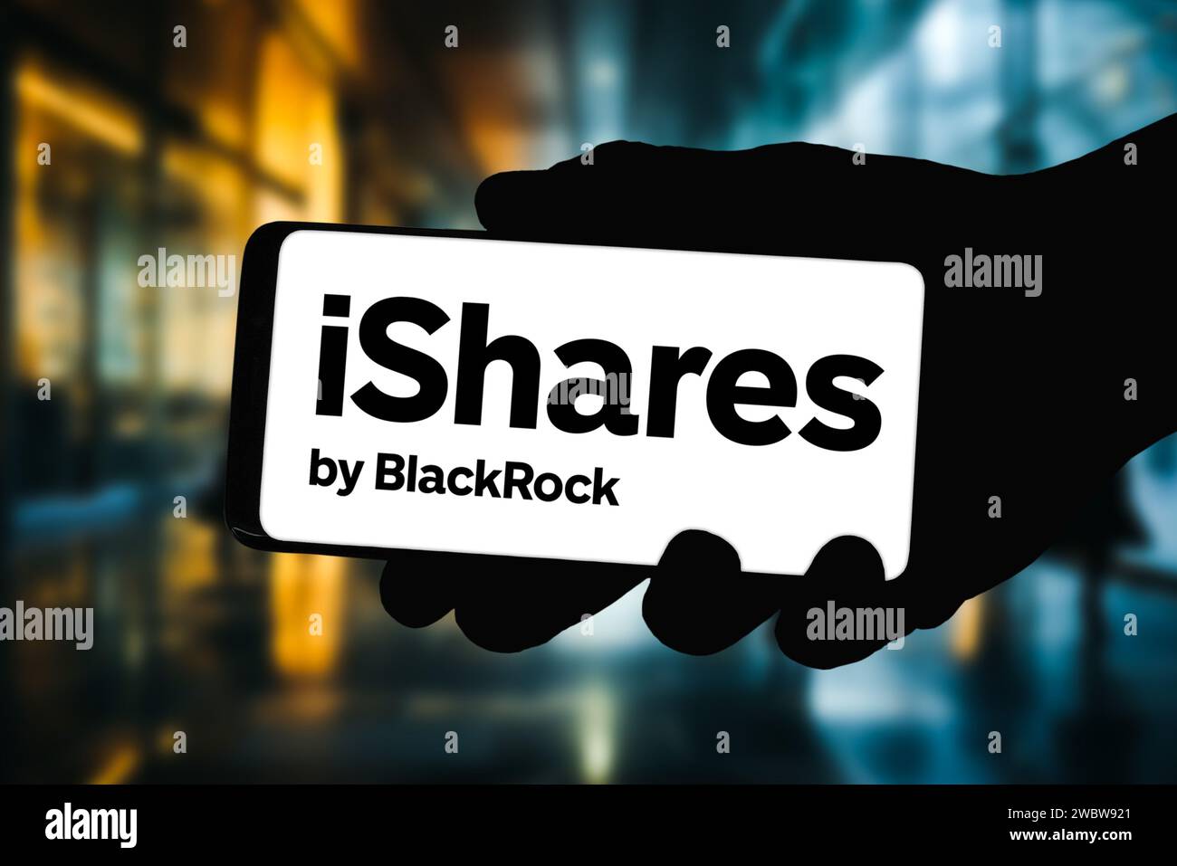 IShares di Blackrock Exchange Traded Funds ETF Foto Stock