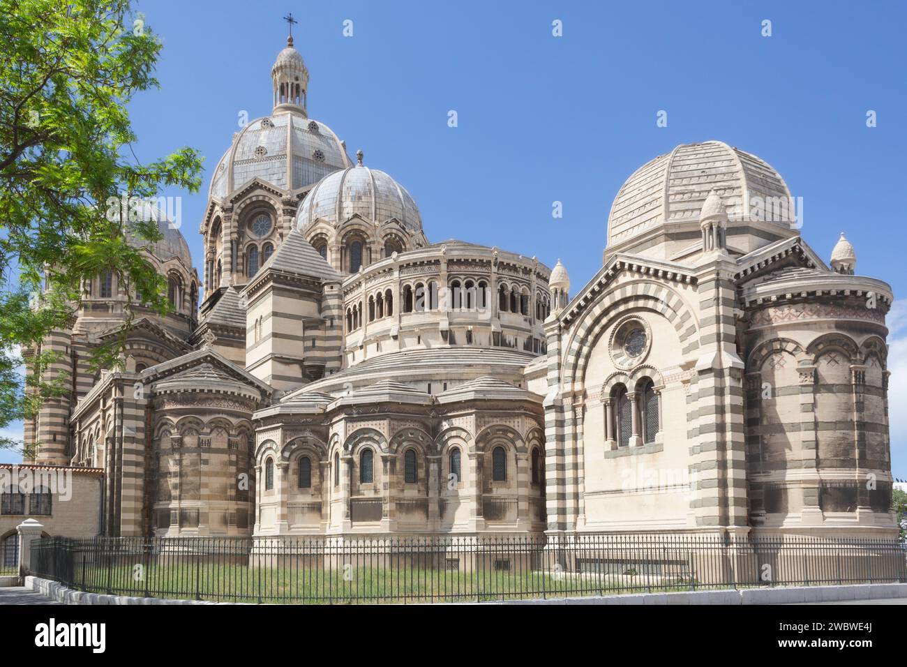 Cattedrale di Marsiglia, Marsiglia, Francia. Foto Stock