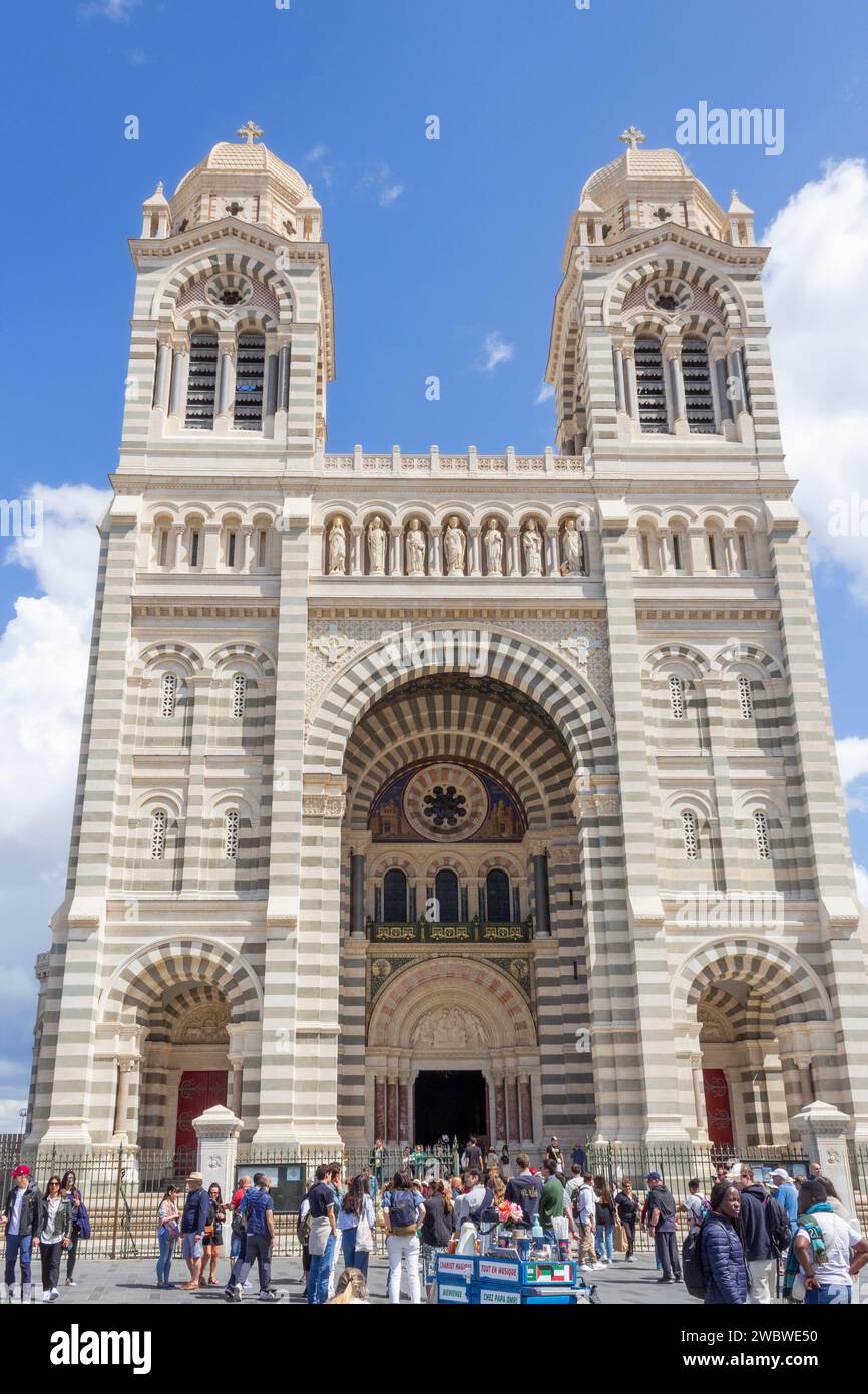 Cattedrale di Marsiglia, Marsiglia, Francia. Foto Stock