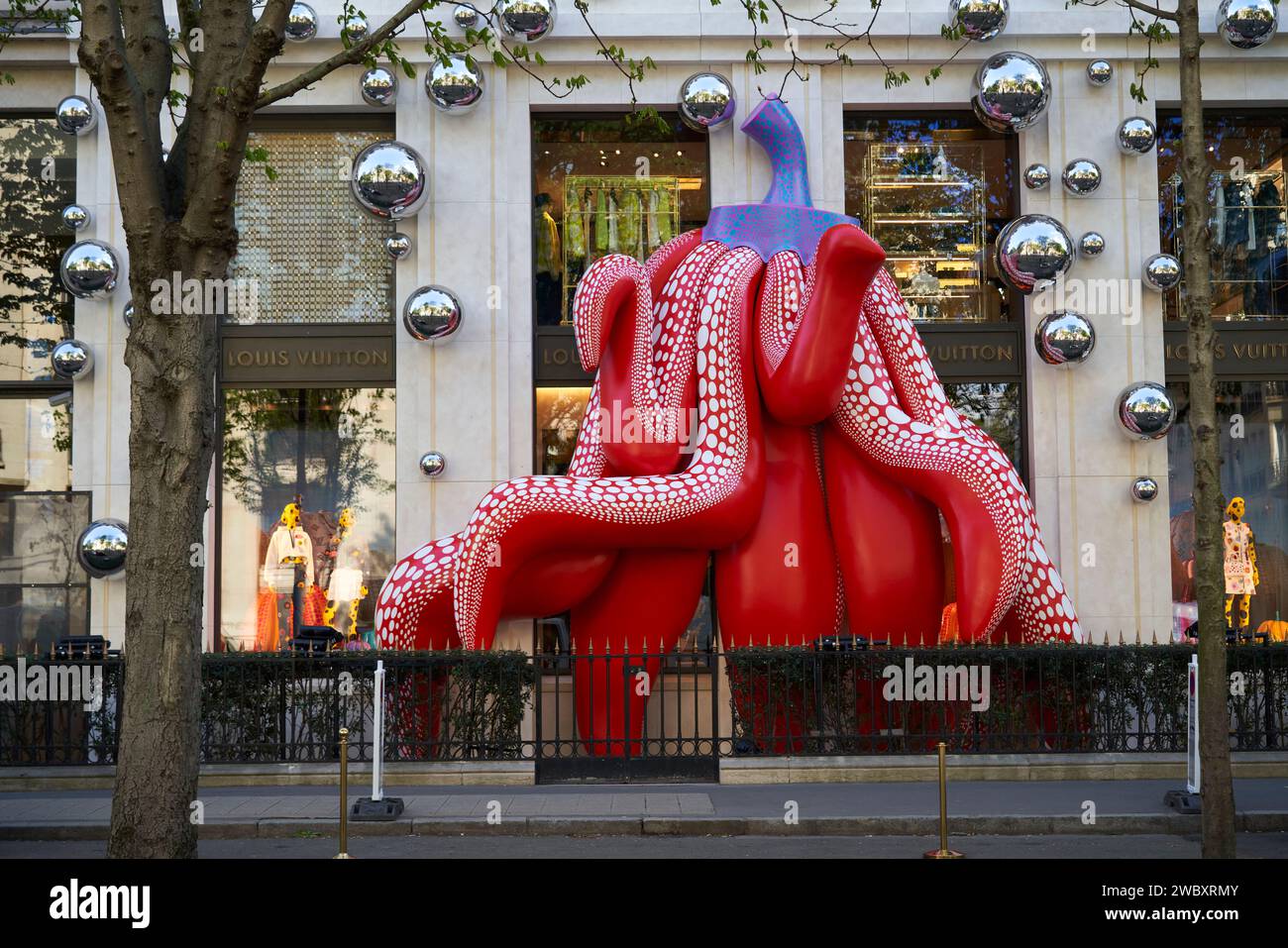 Louis Vuitton Shop Front Foto Stock