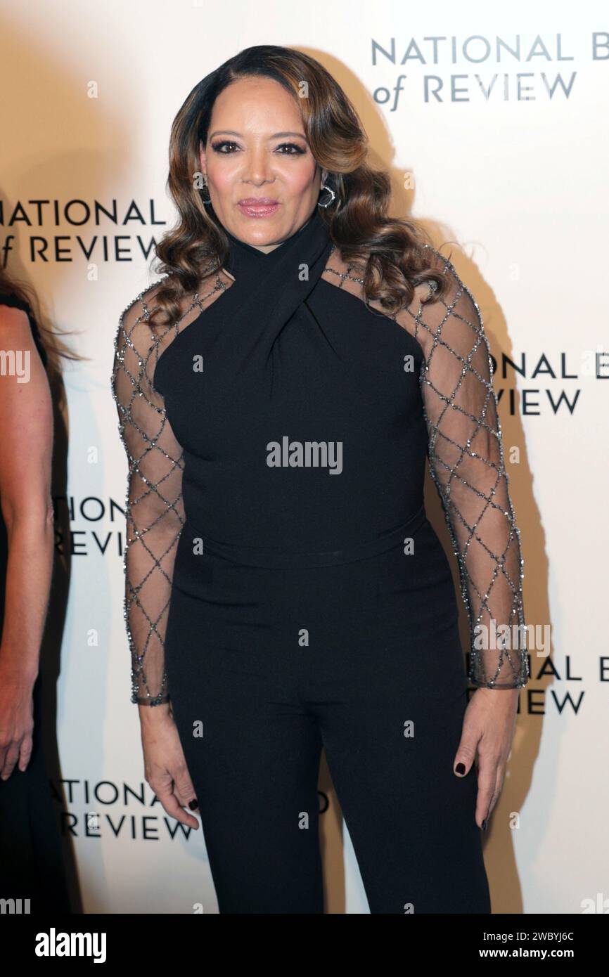 Ciprianis, New York, USA, 11 gennaio 2024 - Luna Lauren Velez partecipa al National Board of Review Annual Awards Gala 2024 a Cipriani 42nd Street a New York City. Foto: Giada Papini Rampelotto/EuropaNewswire solo per uso editoriale. Non per USO commerciale! Foto Stock