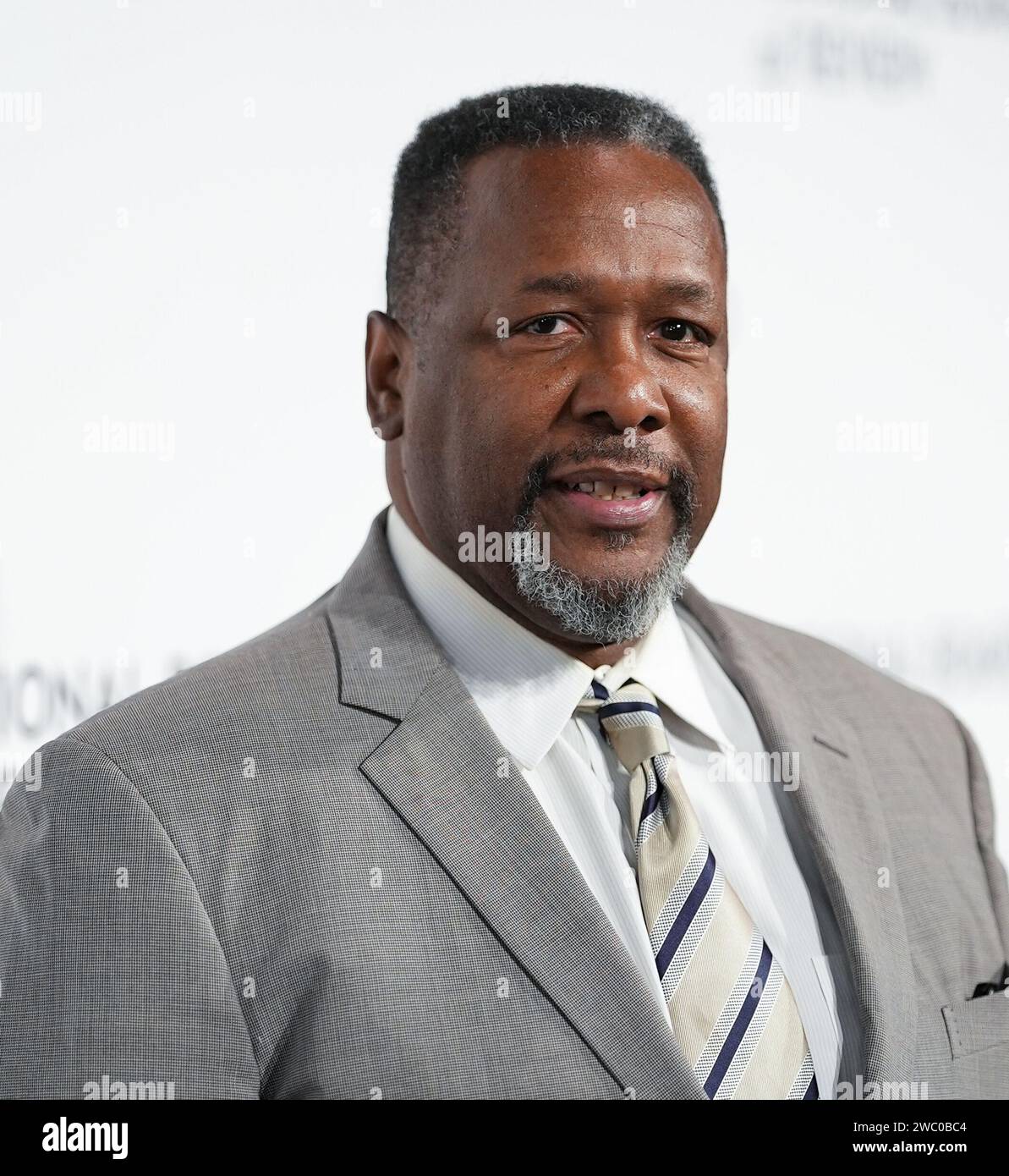 New York, Stati Uniti. 11 gennaio 2024. Wendell Pierce posa per una fotografia durante il gala del National Board of Review Awards a New York, Stati Uniti, il 12 gennaio 2024. (Foto di John Nacion/NurPhoto)0 crediti: NurPhoto SRL/Alamy Live News Foto Stock