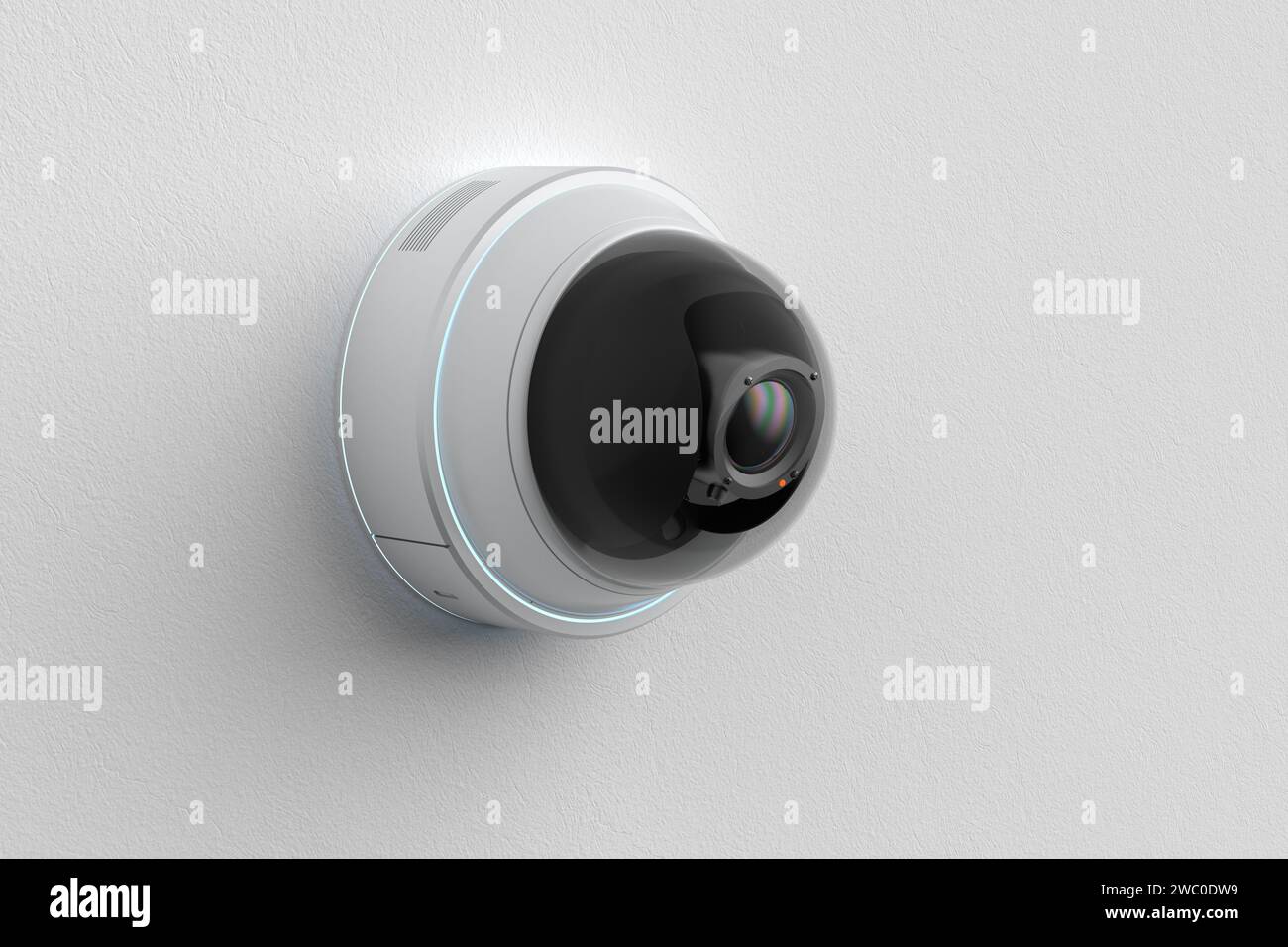 videocamera di sicurezza per rendering 3d o telecamera cctv Foto Stock