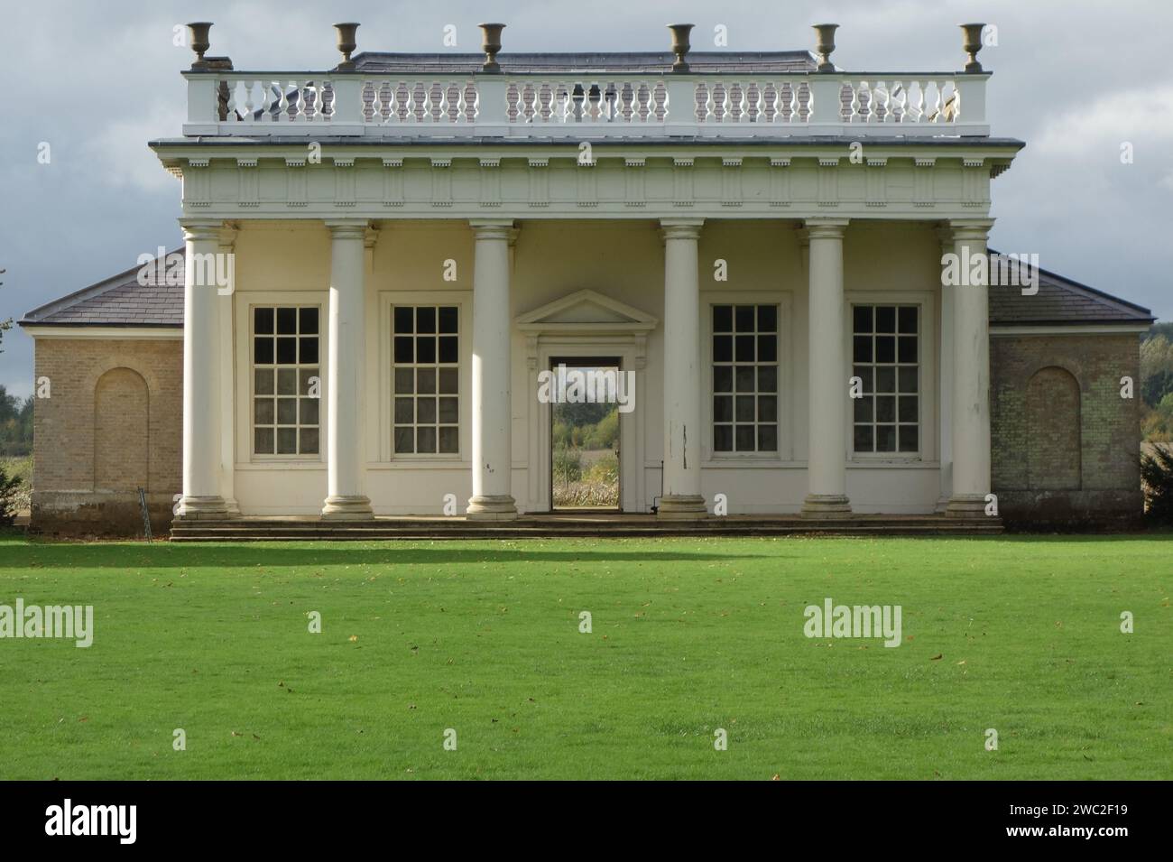 Bowling Green House, Wrest Park, Silsoe, Bedfordshire, Regno Unito Foto Stock