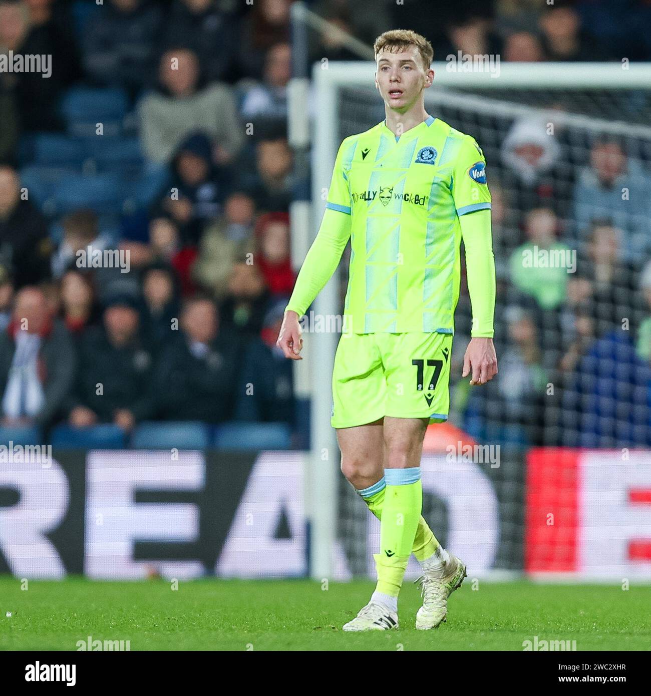 West Bromwich, Regno Unito. 13 gennaio 2024. Hayden Carter di Blackburn durante l'EFL Sky Bet Championship match tra West Bromwich Albion e Blackburn Rovers agli Hawthorns, West Bromwich, Inghilterra, il 13 gennaio 2024. Foto di Stuart Leggett. Solo per uso editoriale, licenza necessaria per uso commerciale. Nessun utilizzo in scommesse, giochi o pubblicazioni di un singolo club/campionato/giocatore. Credito: UK Sports Pics Ltd/Alamy Live News Foto Stock