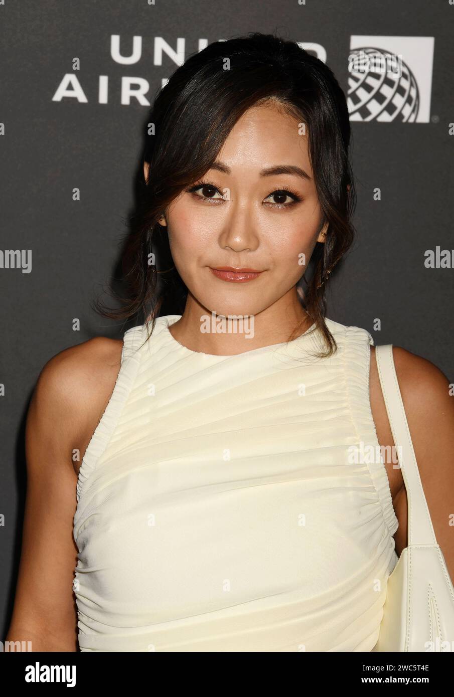 Los Angeles, California, USA. 13 gennaio 2024. Karen Fukuhara partecipa alla 75a celebrazione dei candidati all'Emmy Primetime al JW Marriott LA Live il 13 gennaio 2024 a Los Angeles, California. Crediti: Jeffrey Mayer/JTM Photos/Media Punch/Alamy Live News Foto Stock